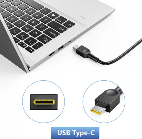 Vista 4 de 100W USB-C PD Charger for Acer Swift Go Swift X TravelMate P4 P6 Adapter
