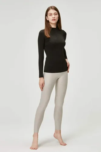 Vista 6 de DEVOPS - Paquete de 2 camisas de manga larga térmicas de cuello tortuga para mujer de comprensión, para usar debajo de la ropa