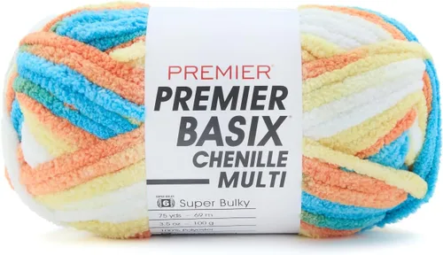 Vista 43 de Basix Chenille Brights 2175-02 Anémona