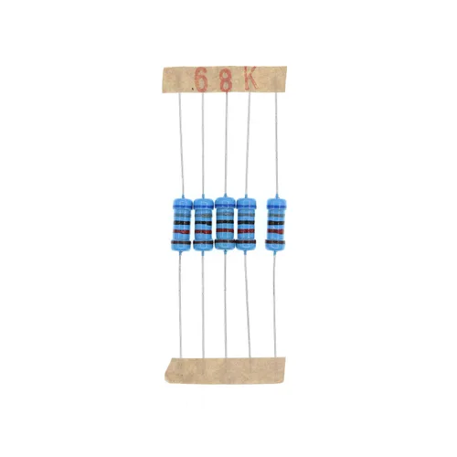 Vista 71 de 100PCS 1 vatios 1W 0R1 0.1 ohmios 1% resistencia de película metálica