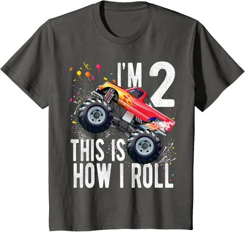 Vista 35 de Camiseta de 2 años para niño de 2 años, Negro