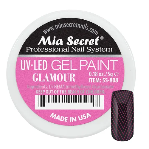 Vista 12 de Mia Secret Sistema de uñas profesional UV/LED Gel Paint - 0.18 oz (albaricoque)