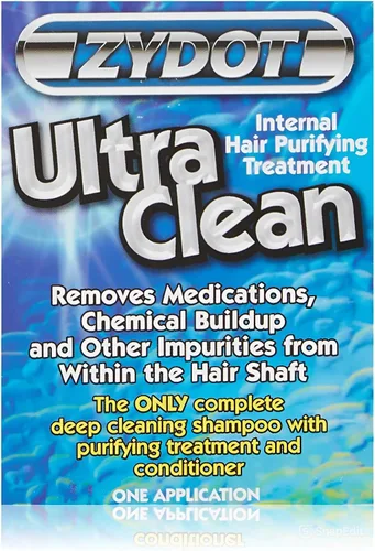 Vista 5 de Zydot Ultra Clean Kit de champú desintoxicante para desintoxicación, limpiar y limpiar tu folículo piloso. Limpieza casi instantánea, eliminación