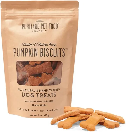 Vista 11 de Portland Pet Food Company Golosinas para Perros de Manzana y Menta Galletas Saludables para Perros Pequeños, Medianos y Grandes - Sin Granos, Grado