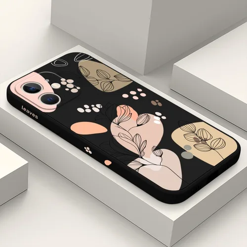 Vista 25 de LEECG Funda para iPhone 12 Pro Max, diseño creativo con estampado floral de mariposa de astronauta, funda de teléfono antiarañazos, forro