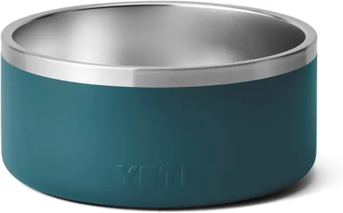 Vista 3 de YETI Boomer 8 - Tazón antideslizante y de acero inoxidable para perro, con capacidad de 64 onzas Blanco