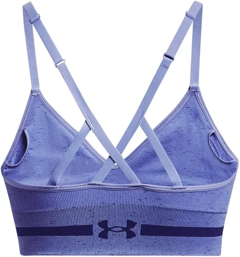 Vista 4 de Under Armour - Brasier largo y sin costuras de bajo impacto para mujer