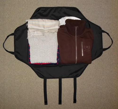 Vista 6 de Stackpack Divisor de maleta Lift-Out, juego de 2, Negro