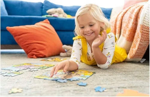 Vista 4 de Ravensburger Barbie - Rompecabezas de 100 piezas para niños a partir de 6 años, piezas extra grandes