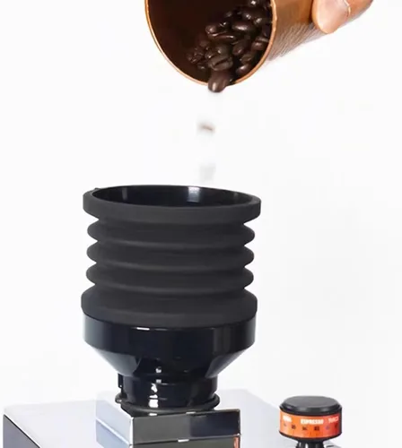 Vista 8 de Molinillo de café de dosis única, molinillo de café 2 en 1 con fuelle de silicona, herramienta de molinillo de café para manual Mignon