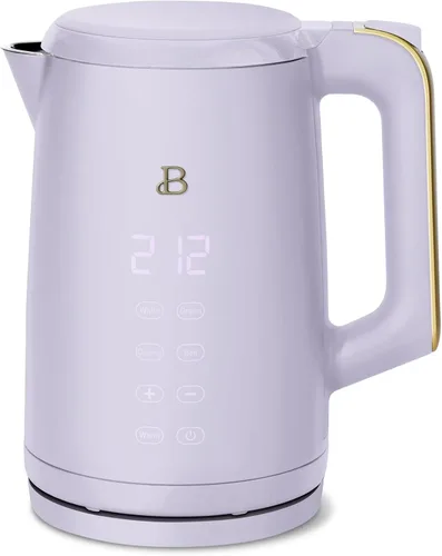 Vista 9 de Hervidor eléctrico 1.7L 1500W con pantalla activada por tacto, control de temperatura programable, 4 ajustes de té preestablecidos, apagado