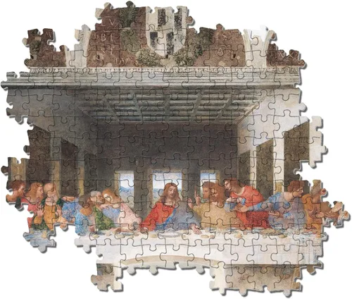 Vista 4 de Clementoni Leonardo - Rompecabezas de la última cena (1000 piezas)