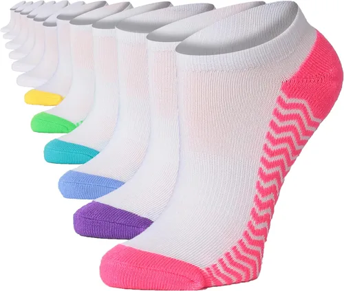 Vista 33 de Tipi Toe Women’s 12 Pack Cushioned Low Cut Socks – Breathable, Moisture-Wicking Athletic Comfort for Running & Daily Wear