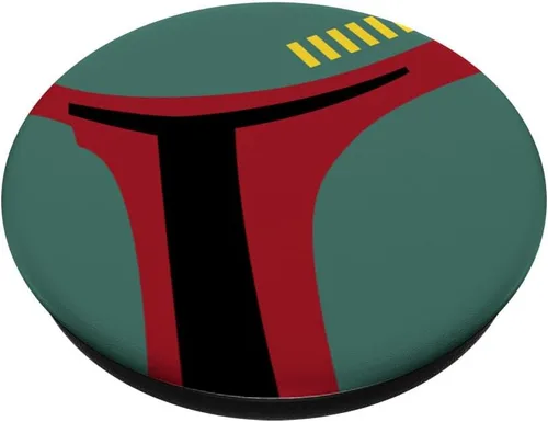 Vista 2 de Star Wars Boba Fett Casco PopSockets PopGrip: Agarre intercambiable para teléfonos y tabletas
