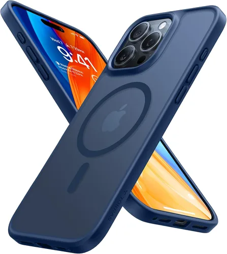 Vista 9 de TORRAS Funda magnética a prueba de golpes para iPhone 12 Pro / iPhone 12, [probada contra caídas de grado militar] [compatible con MagSafe]