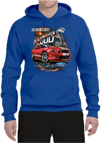 Vista 51 de Wild Bobby Shelby GT500 Cobra - Sudadera con capucha con diseño oficial de Ford Motors Cars and Trucks