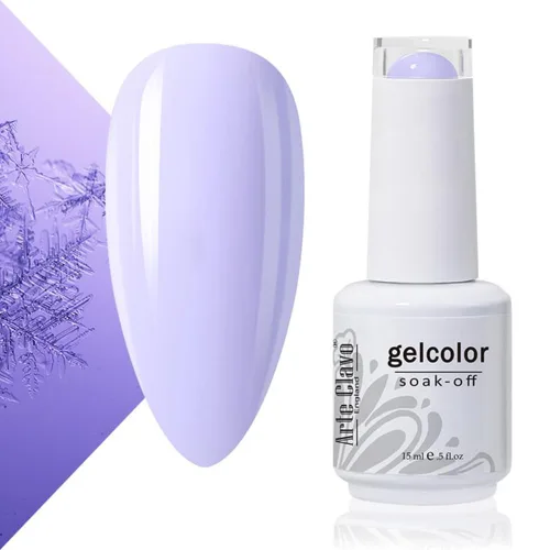 Vista 39 de Arte Clavo Pearlescent Nude Gel Nail Polish 15ml - HEMA Free Soak off UV LED Nail Gel for Manicure, DIY Nail Art, Home Salon Use 11029
