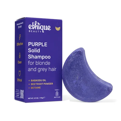 Vista 16 de Ethique Barra de champú clarificante para cabello graso con aceite de ricino, sin plástico, vegano, libre de crueldad, 3.88 onzas, anteriormente St.