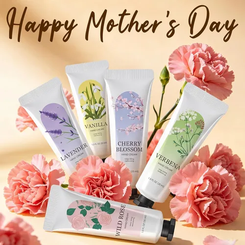 Vista 2 de BODY & EARTH Crema de Manos a Granel Paquete de 50 Set de Regalo de Loción de Manos Loción de Manos Tamaño de Viaje Lociones a Granel para Regalos