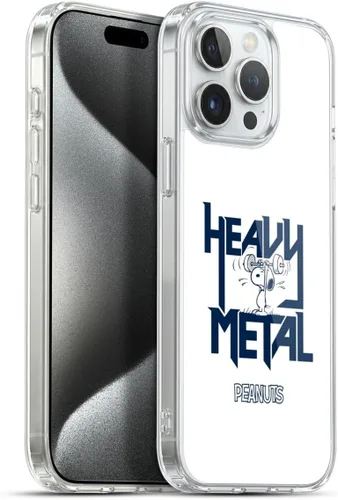 Vista 153 de Head Case Designs Funda de gel con licencia oficial de Peanuts Charlie Brown Good Grief Rock Tees [protección de grado militar] compatible con Apple