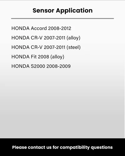 Vista 5 de Conjunto (4 unidades), Mobiletron TPMS TX-S017 para Honda 42753-swa-315, 42753-swa-316 315 MHz, sistema de presión de las llantas, monitor, sensor