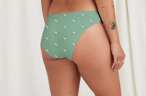 Vista 4 de MeUndies Bikini de algodón elástico para mujer - Bragas cómodas - Tela exclusiva de Tienda