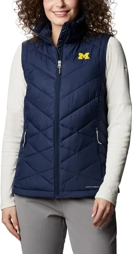 Vista 13 de Columbia Chaleco Heavenly para mujer Aub - Azul marino