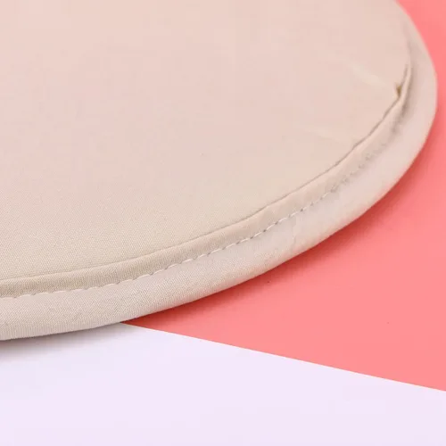 Vista 5 de Cojines para silla con parte inferior antideslizante, color beige