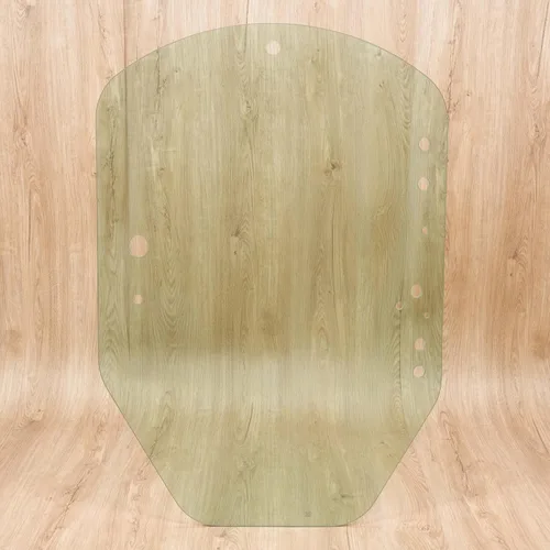 Vista 7 de KUAFU Cristal transparente para puerta compatible con John Deere 318D 318E 320D 320E 319D 323D 329E Minicargadora de rieles de repuesto