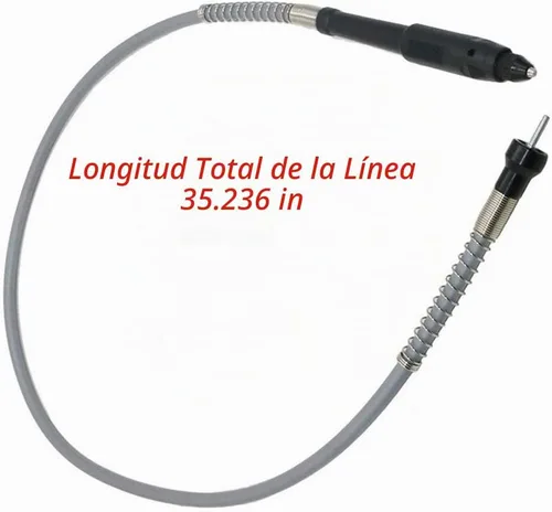 Vista 2 de Adaptador de eje flexible, accesorio flexible de extensión de eje de taladro sin llave, portabrocas para amoladora rotativa con llave - 0.126 in/1/8