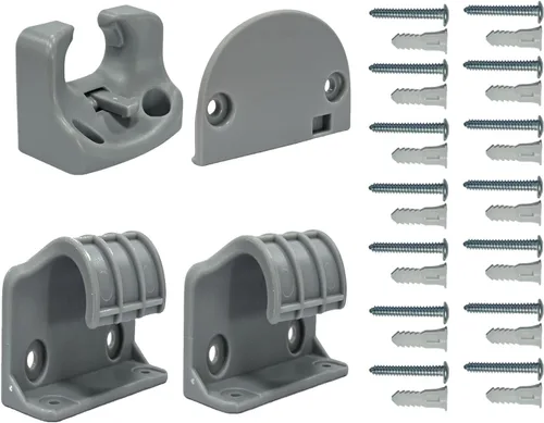 Vista 7 de SPACEANY Kit de piezas de repuesto retráctil para puerta de bebé, accesorios oficiales para puertas de seguridad SPACEANY - Incluye montaje
