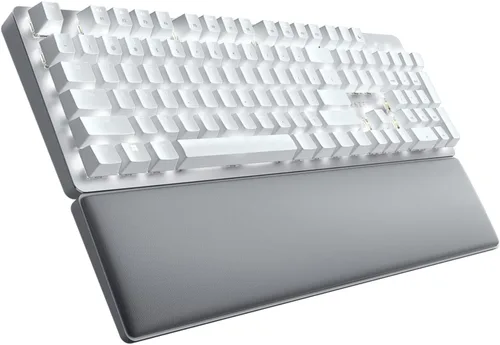 Vista 2 de Razer Pro Type Ultra Teclado mecánico inalámbrico y alfombrilla de ratón Glide Soft, tamaño mediano y ratón inalámbrico Click Humanscale