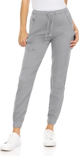 Vista 18 de MediChic Mini Marilyn - Pantalones médicos tipo deportivo, con cintura elástica en 4 direcciones y cuatro bolsillos Negro