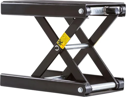 Vista 5 de Black Widow Kit de tienda de motocicleta de lujo, mesa elevadora neumática de 1,000 libras, gato, rompecuentas de neumático, equilibrador de ruedas