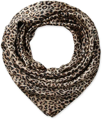Vista 9 de corciova - Bufanda cuadrada grande para mujer, diadema sedosa para cabello rizado, lazo para dormir por la noche, bandana a la moda, 35 x 35