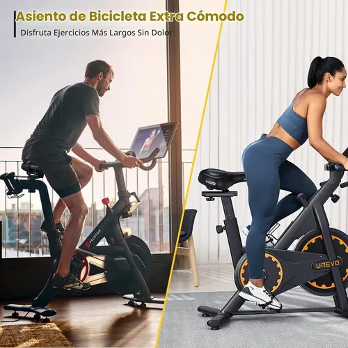 Vista 5 de DAWAY C50 - Asiento de bicicleta cómodo de gran tamaño, repuesto extra ancho con cojín de espuma viscoelástica para hombres y mujeres, cómodo