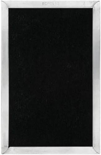 Vista 2 de Filtro de campana de carbono de repuesto 5 "x 7-3/4" x 3/8" - Paquete de 2