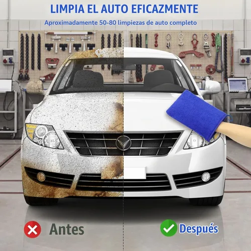 Vista 5 de Windspeed Paquete de 2 Guantes de Arcilla, Barra de Arcilla de Microfibra para Detallado de Automóviles, Guante de Barra de Arcilla de Grado Medio