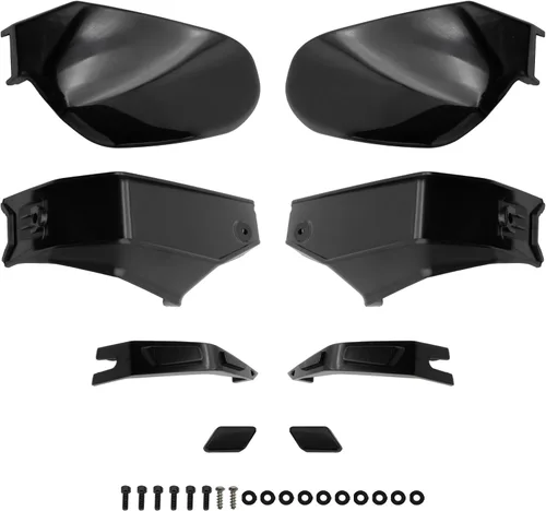 Vista 9 de Deflectores de mano y deflector de viento para todos los modelos de Can Am Ryker, protectores de mano negros y deflector de aire para accesorios