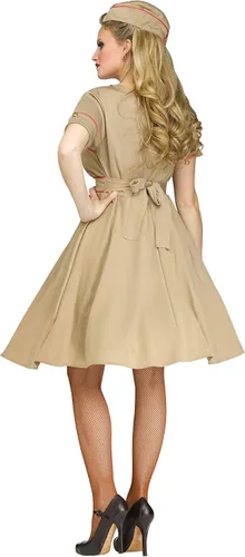 Vista 2 de Fun World - Disfraz para mujer de estilo militar