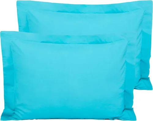 Vista 31 de FLXXIE Juego de 2 fundas de almohada estándar de microfibra, resistentes a la decoloración, a las arrugas y al encogimiento, fundas de almohada