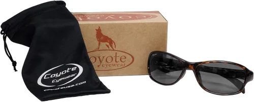 Vista 5 de Coyote Eyewear BP-14 - Gafas de sol polarizadas bifocales para lectura para hombres y mujeres, ovaladas, deportivas, envolventes, bifocales, lector
