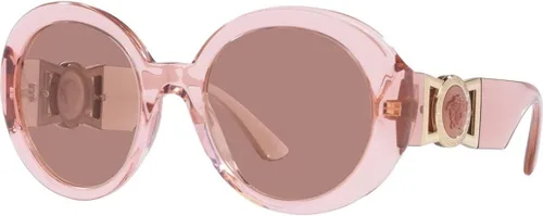 Vista 2 de Gafas de sol Versace VE 4414 F Ajuste asiático 533973 Transparente Rosa Rosa Transparente 5522145