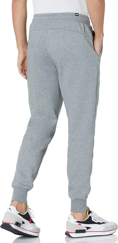 Vista 2 de PUMA Pantalones deportivos Essentials de forro polar para hombre (disponibles en tallas grandes y altas)