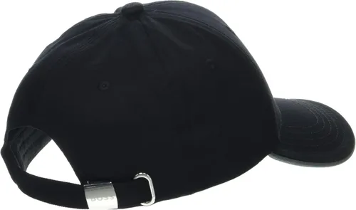 Vista 2 de BOSS Gorra de sarga de algodón con logotipo atrevido para hombre