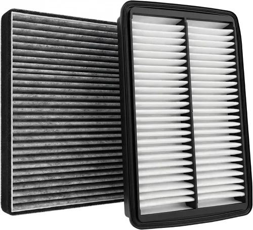 Vista 51 de Filtro de aire de cabina de motor de peine para Hyundai Accent 1.6L L4 2017 2016 2015 2014 2013 2012 Gris carbón