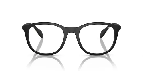 Vista 2 de Emporio Armani Men's EA4211 Prescription Eyewear Frames with Two Interchangeable Sun Clip-Ons Round