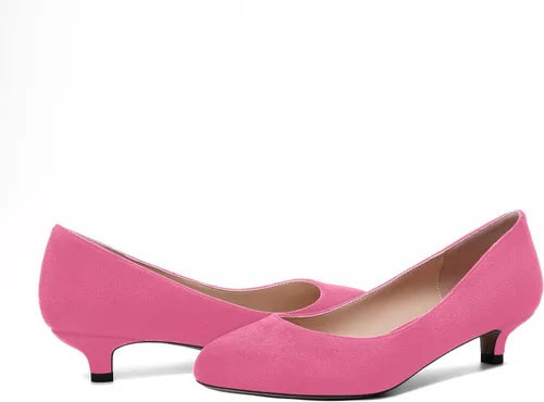 Vista 6 de MOVINSTEPS Zapatos de tacón bajo para mujer con puntera redonda y puntera redonda de 1.5 pulgadas