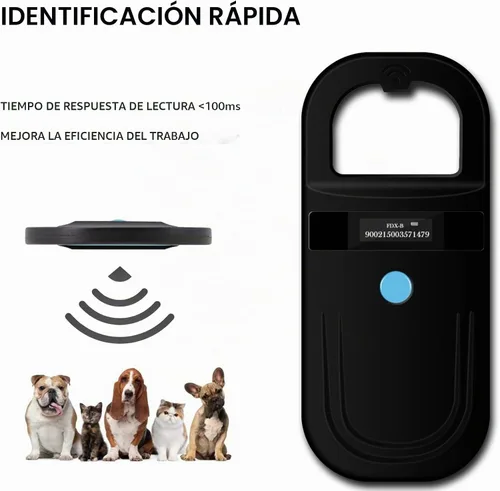Vista 4 de Smoostart Escáner de microchip compatible con microchip FDX-B/EMID (15/10)