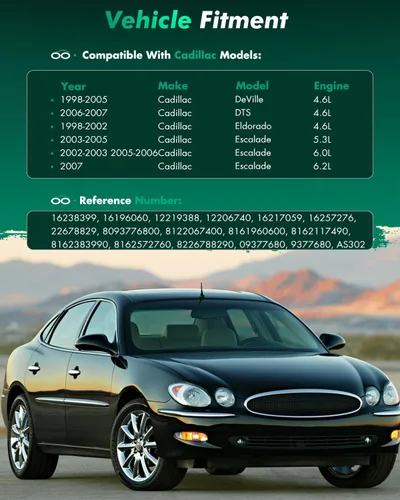 Vista 3 de SCITOO 16238399 Sensor de presión del tanque de combustible compatible con Chevy, Buick, GMC, Cadillac, Pontiac - Avalanche, Suburban, Express